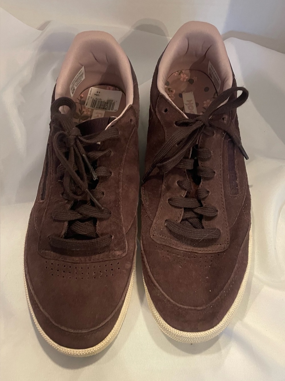 Reebok Classics brown suede sneakers, women’s size 8.5.